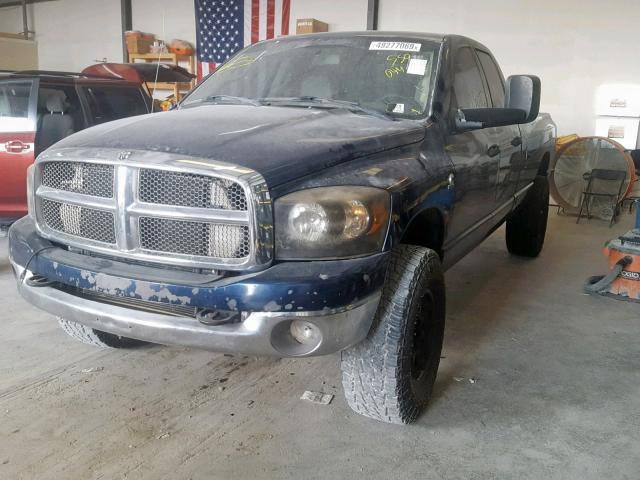 3D7KS28L19G550044 - 2009 DODGE RAM 2500 BLUE photo 2