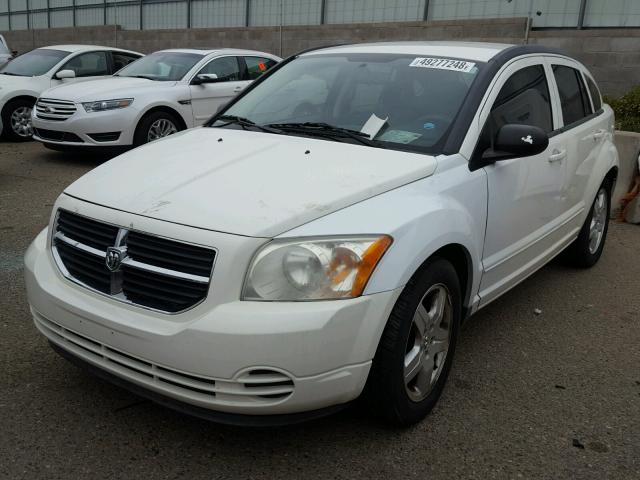 1B3HB48A09D172151 - 2009 DODGE CALIBER SX WHITE photo 2