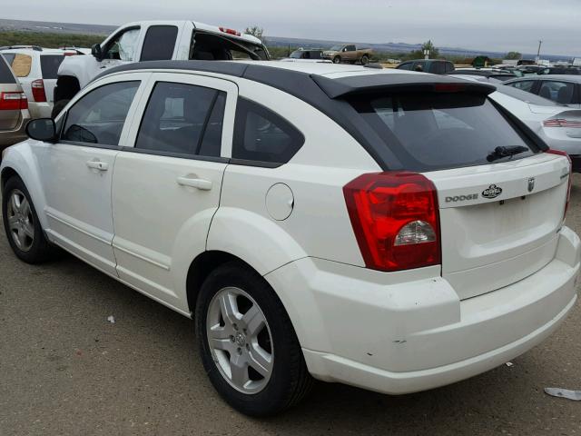 1B3HB48A09D172151 - 2009 DODGE CALIBER SX WHITE photo 3