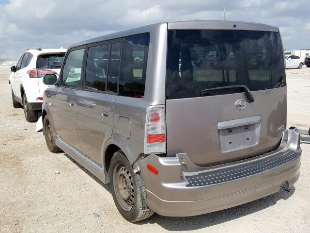 JTLKT324550205780 - 2005 TOYOTA SCION XB Сұр фото 3