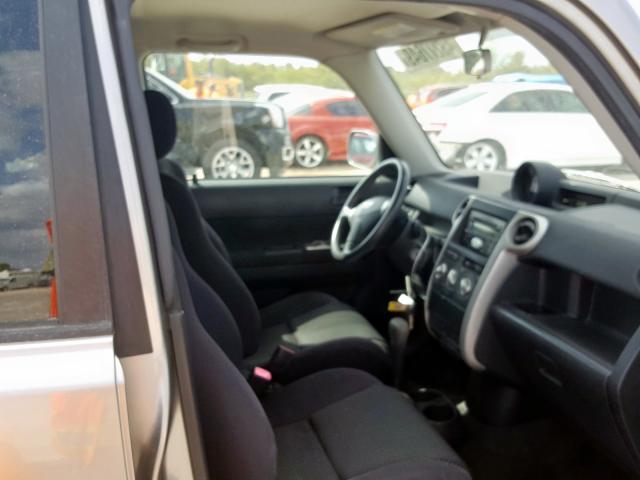 JTLKT324550205780 - 2005 TOYOTA SCION XB Сұр фото 5