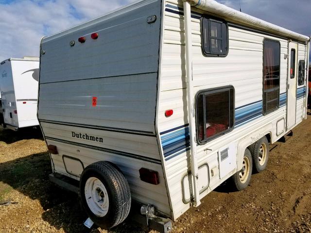 47CT20K20M1014713 - 1991 DUTC TRAILER BEIGE photo 4