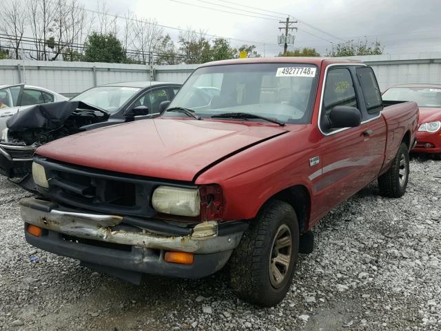 4F4CR16X5VTM09105 - 1997 MAZDA B4000 CAB MAROON photo 2