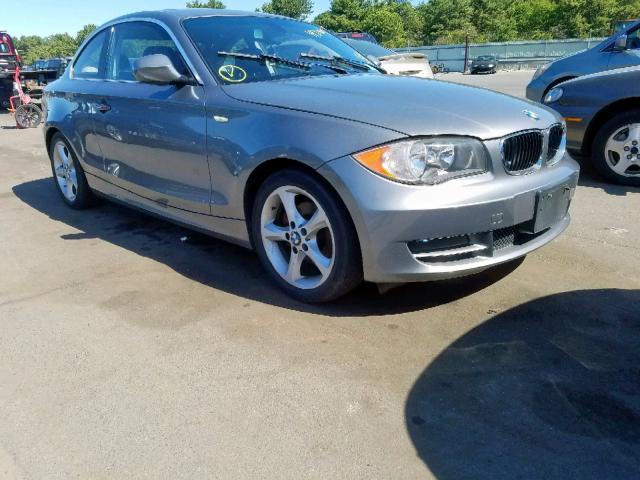 WBAUP9C5XBVF46383 - 2011 BMW 128 I GRAY photo 1