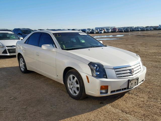 1G6DP577660147433 - 2006 CADILLAC CTS HI FEA WHITE photo 1