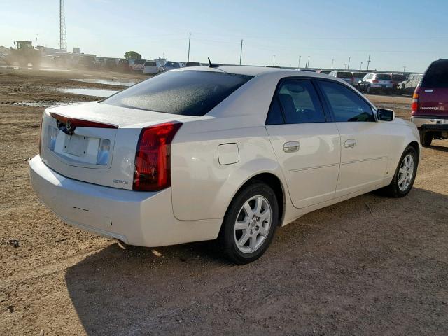 1G6DP577660147433 - 2006 CADILLAC CTS HI FEA WHITE photo 4