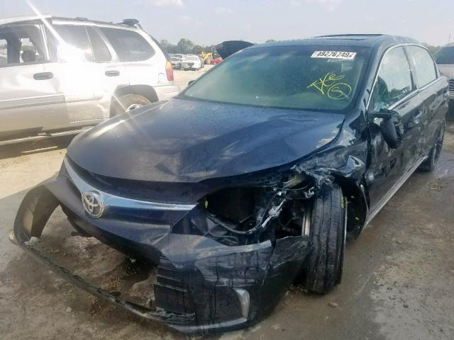 4T1BK1EB2GU230222 - 2016 TOYOTA AVALON XLE BLACK photo 2