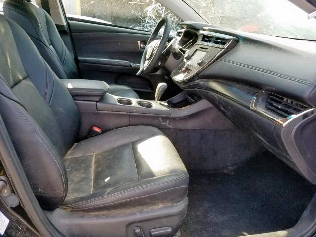 4T1BK1EB2GU230222 - 2016 TOYOTA AVALON XLE BLACK photo 5