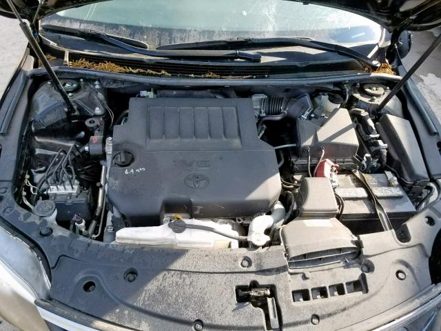 4T1BK1EB2GU230222 - 2016 TOYOTA AVALON XLE BLACK photo 7