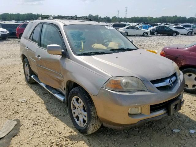 2HNYD189X6H509320 - 2006 ACURA MDX TOURIN BEIGE photo 1