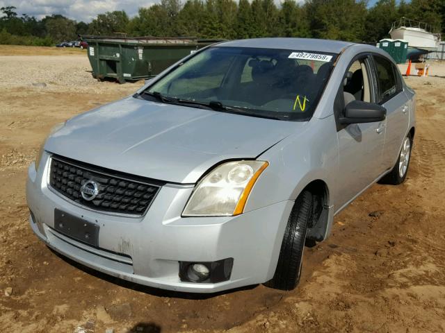 3N1AB61E07L602215 - 2007 NISSAN SENTRA 2.0 SILVER photo 2