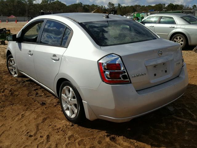 3N1AB61E07L602215 - 2007 NISSAN SENTRA 2.0 SILVER photo 3