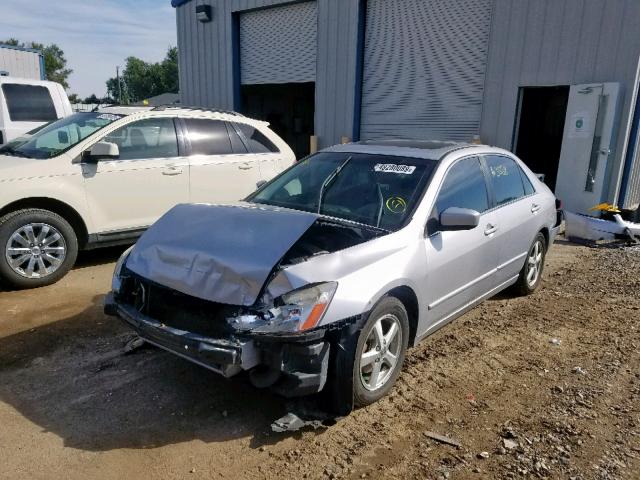 JHMCM56663C044855 - 2003 HONDA ACCORD EX GRAY photo 2