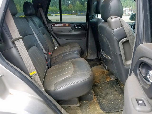 1GKDT13S842404156 - 2004 GMC ENVOY SILVER photo 6