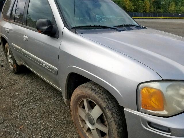 1GKDT13S842404156 - 2004 GMC ENVOY SILVER photo 9