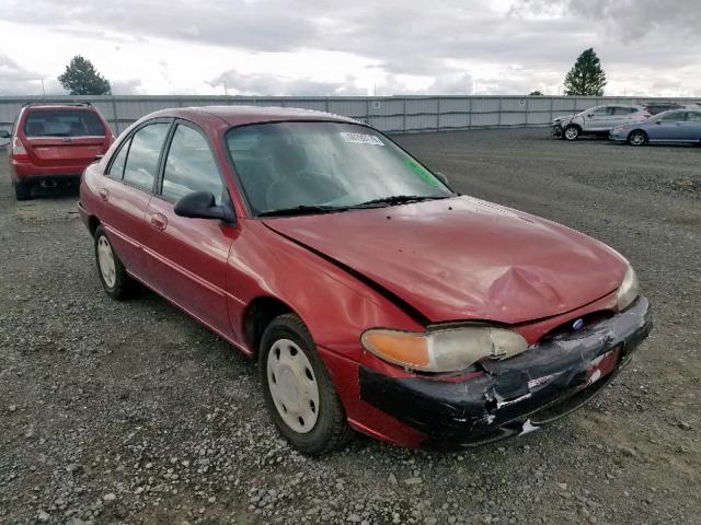 1FALP13P6VW260291 - 1997 FORD ESCORT LX RED photo 1