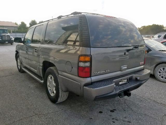 1GKFK66U65J124880 - 2005 GMC YUKON XL D GRAY photo 3