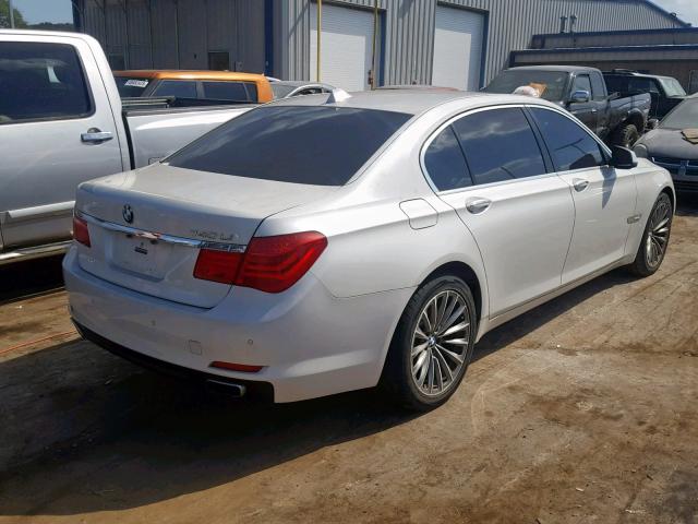 WBAKB4C50BC392803 - 2011 BMW 740 LI WHITE photo 4