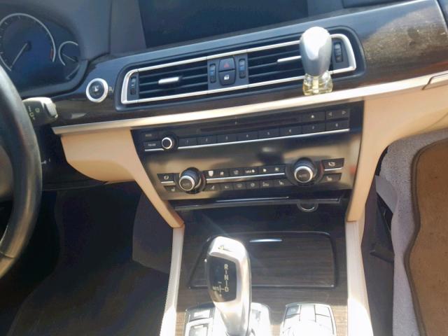 WBAKB4C50BC392803 - 2011 BMW 740 LI WHITE photo 9