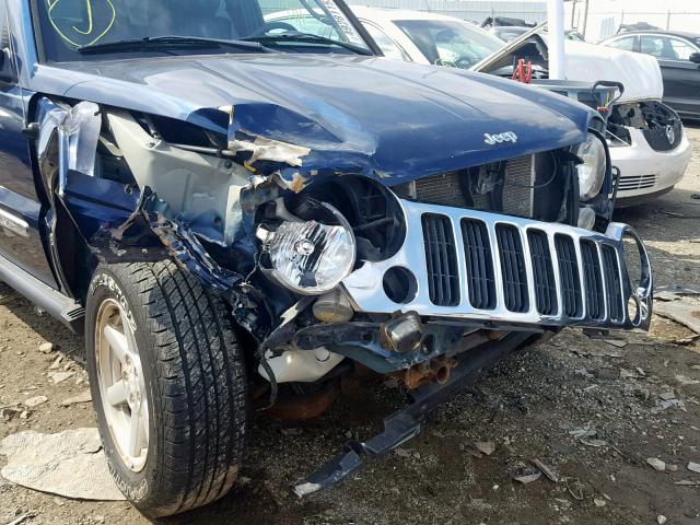 1J4GL58K45W548543 - 2005 JEEP LIBERTY LI BLUE photo 9