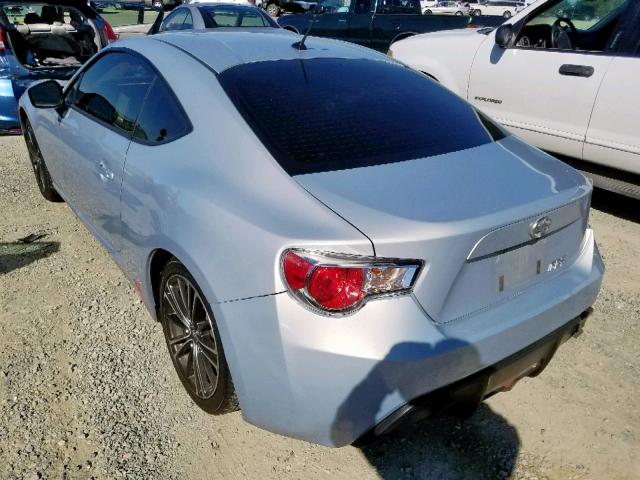 JF1ZNAA14D1733700 - 2013 TOYOTA FR-S SILVER photo 3