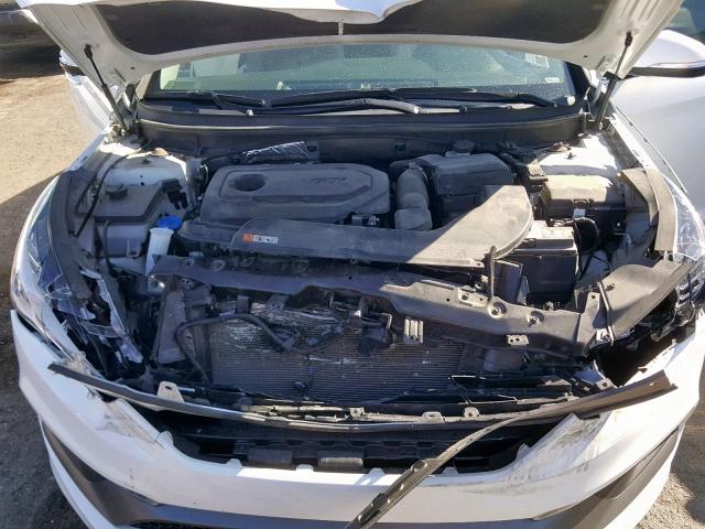 5NPE34AF7HH559809 - 2017 HYUNDAI SONATA SPO WHITE photo 7