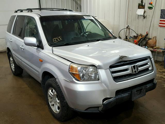 5FNYF18248B052158 - 2008 HONDA PILOT VP SILVER photo 1