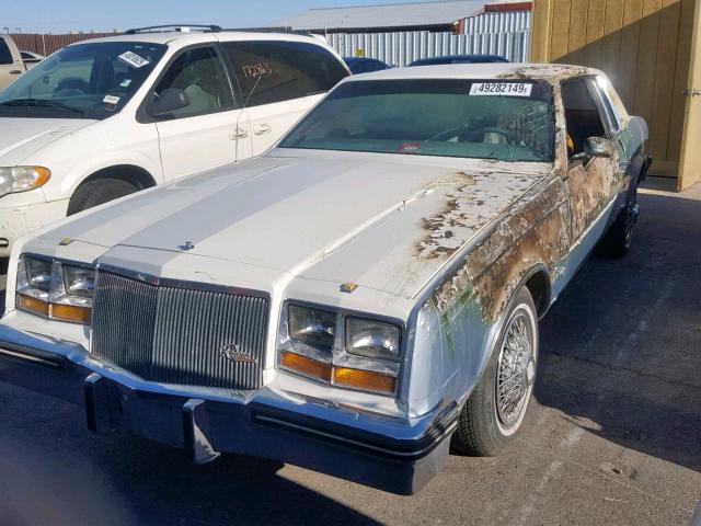 4Y5739E133320 - 1979 BUICK RIVERA BLUE photo 2