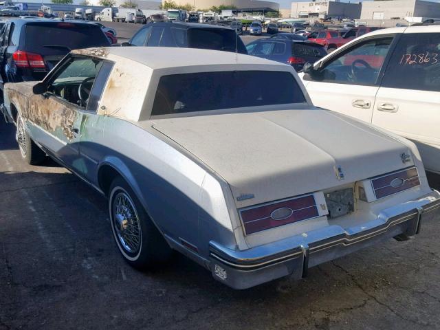 4Y5739E133320 - 1979 BUICK RIVERA BLUE photo 3