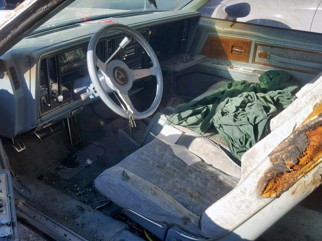 4Y5739E133320 - 1979 BUICK RIVERA BLUE photo 5