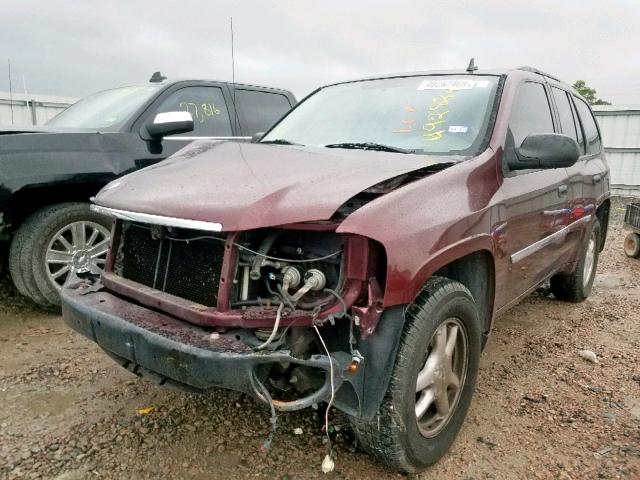 1GKDS13S872124650 - 2007 GMC ENVOY BURGUNDY photo 2