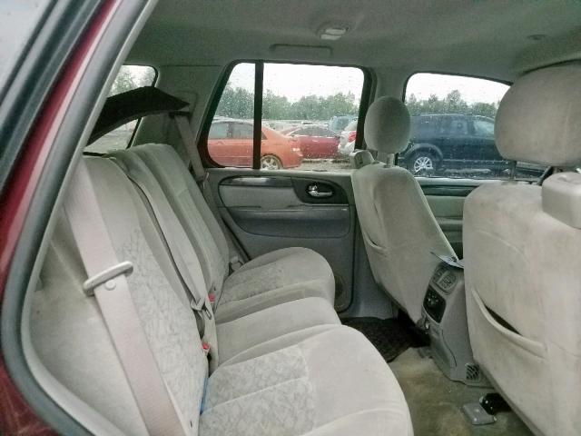 1GKDS13S872124650 - 2007 GMC ENVOY BURGUNDY photo 6