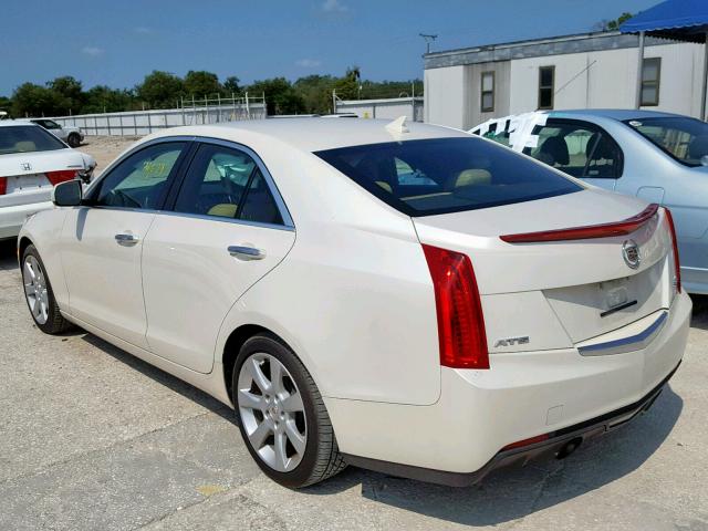 1G6AA5RX5D0167526 - 2013 CADILLAC ATS BEIGE photo 3