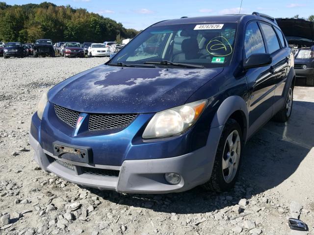 5Y2SL62853Z468148 - 2003 PONTIAC VIBE BLUE photo 2