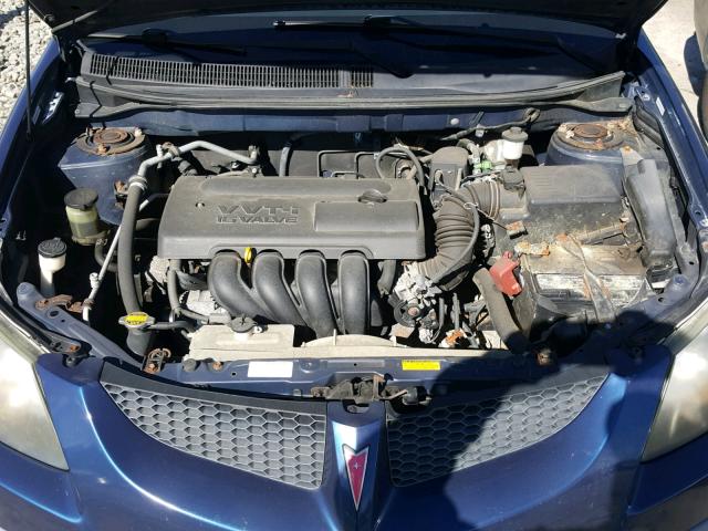 5Y2SL62853Z468148 - 2003 PONTIAC VIBE BLUE photo 7