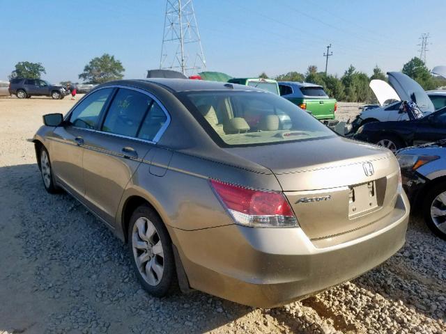 1HGCP26899A150392 - 2009 HONDA ACCORD EXL GOLD photo 3