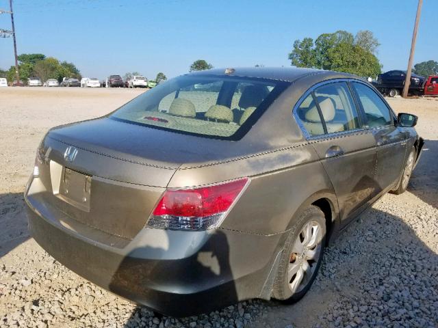 1HGCP26899A150392 - 2009 HONDA ACCORD EXL GOLD photo 4