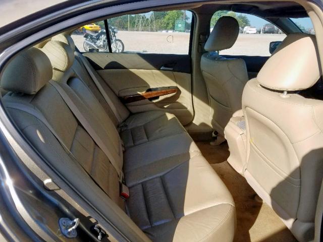 1HGCP26899A150392 - 2009 HONDA ACCORD EXL GOLD photo 6