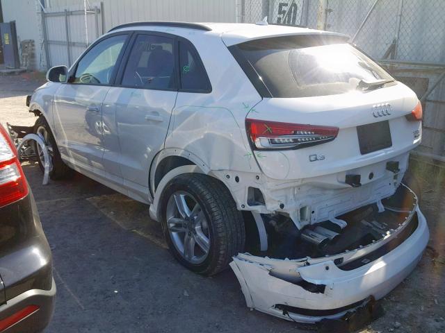 WA1ECCFS0JR030064 - 2018 AUDI Q3 PREMIUM WHITE photo 3