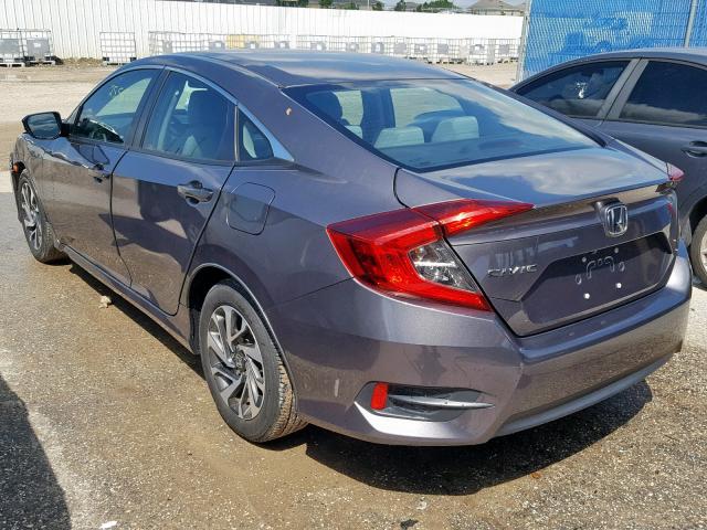 19XFC2F74GE072483 - 2016 HONDA CIVIC EX GRAY photo 3