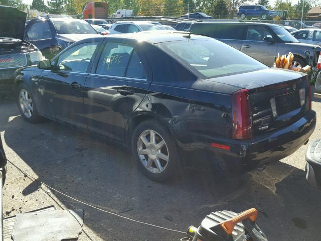 1G6DC67A150226844 - 2005 CADILLAC STS BLACK photo 3