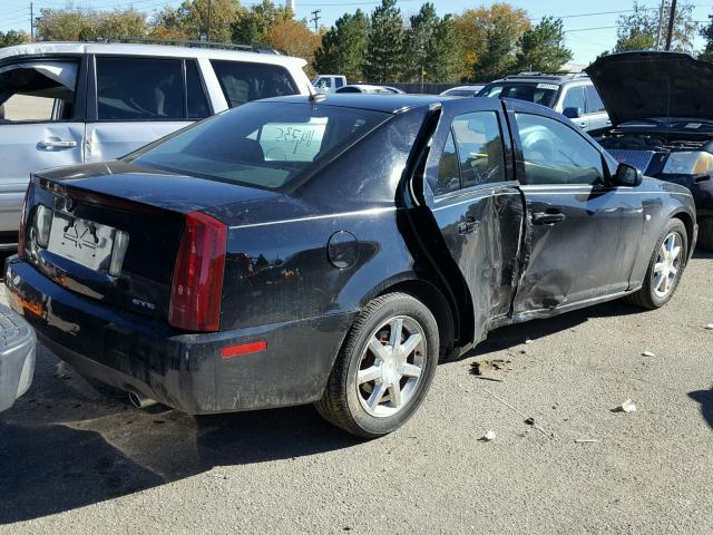 1G6DC67A150226844 - 2005 CADILLAC STS BLACK photo 4