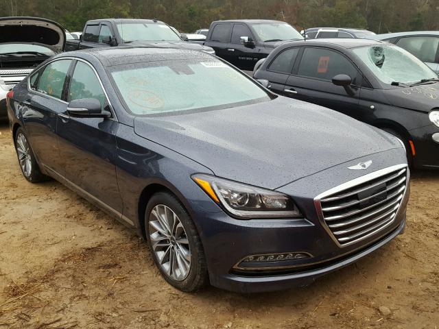 KMHGN4JE7HU166923 - 2017 GENESIS G80 BASE BLUE photo 1