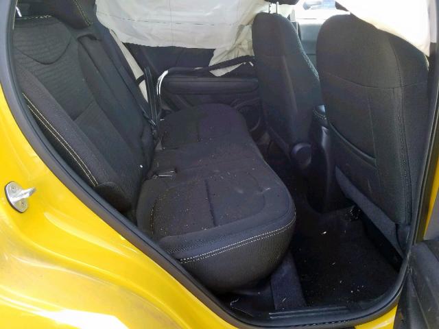 KNDJP3A59E7082448 - 2014 KIA SOUL + YELLOW photo 6