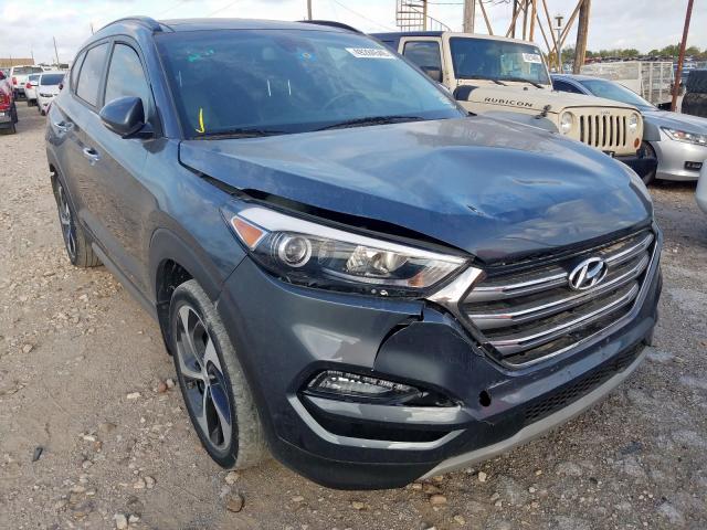 KM8J33A24HU345495 - 2017 HYUNDAI TUCSON LIM GRAY photo 1