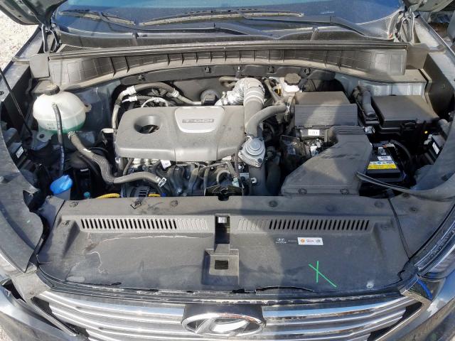 KM8J33A24HU345495 - 2017 HYUNDAI TUCSON LIM GRAY photo 7