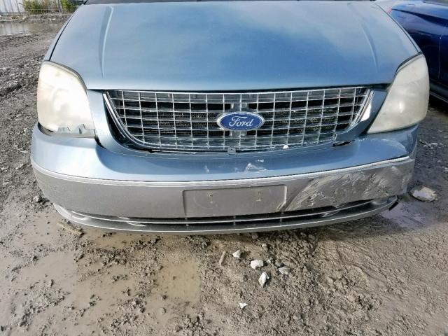 2FMDA58204BB31012 - 2004 FORD FREESTAR L BLUE photo 9