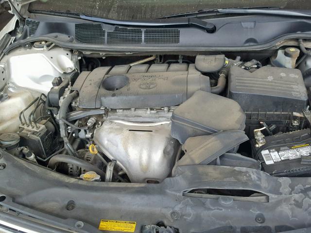 4T3ZA3BB7BU041325 - 2011 TOYOTA VENZA SILVER photo 7