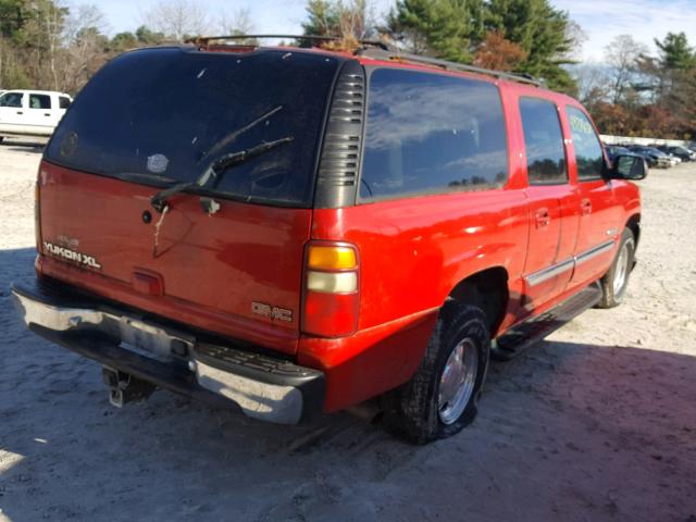 3GKEC16Z72G344694 - 2002 GMC YUKON XL C RED photo 4