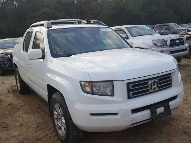 2HJYK16548H511624 - 2008 HONDA RIDGELINE WHITE photo 1